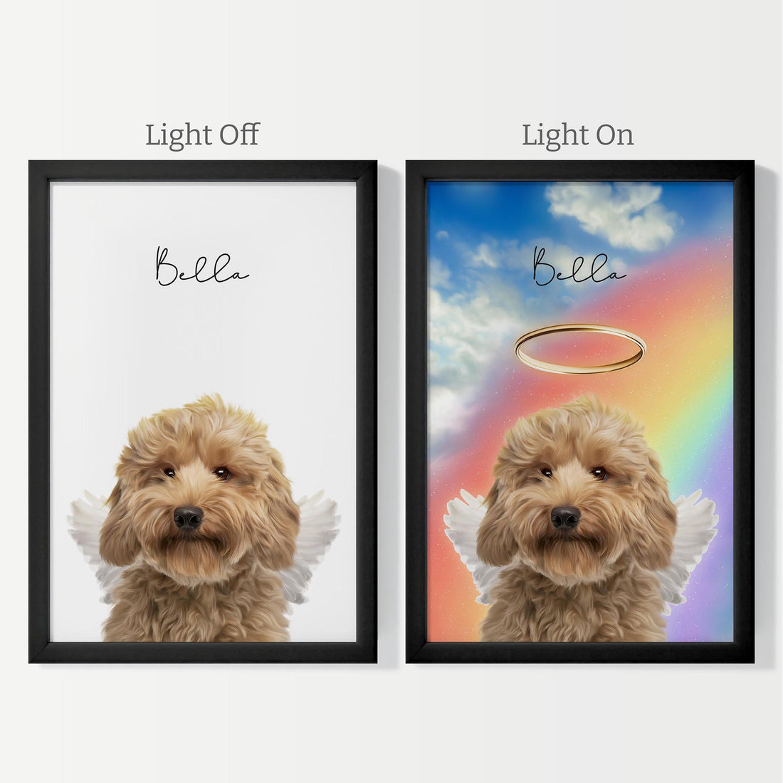 Angel Light Up Frame