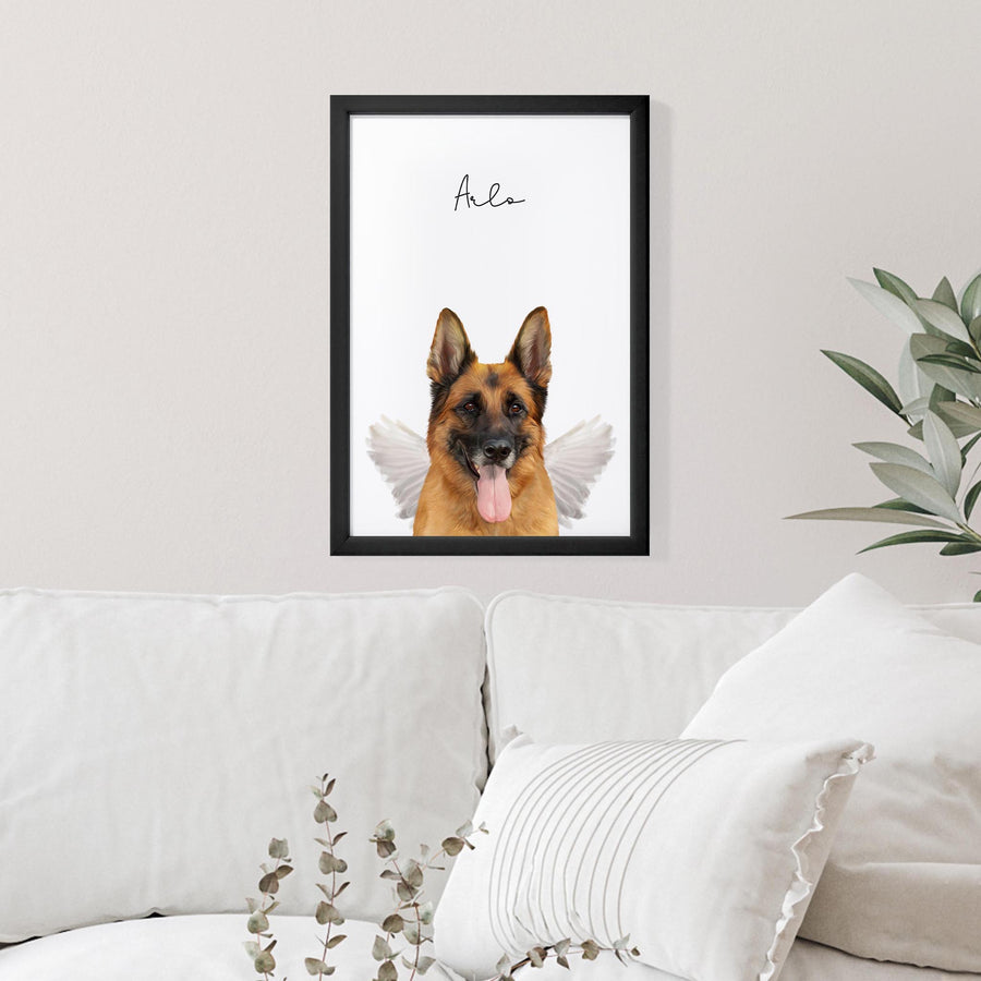 Angel Light Up Frame