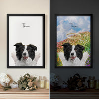 Angel Light Up Frame
