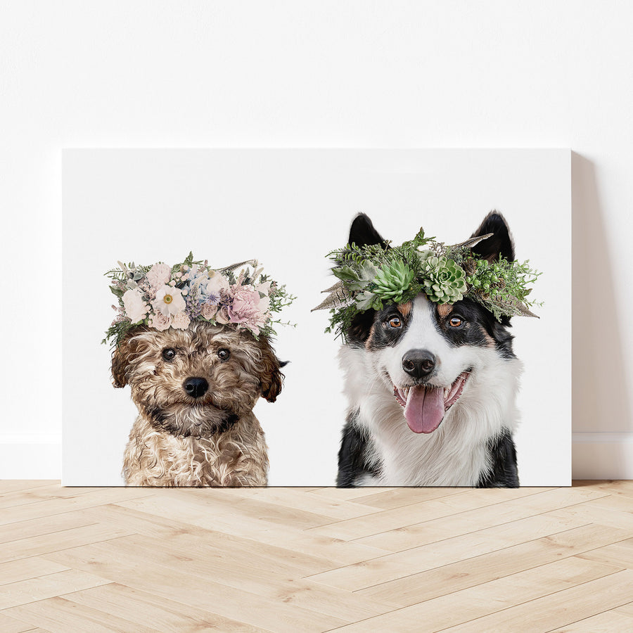 Flower Crown Multi - 2 Pets